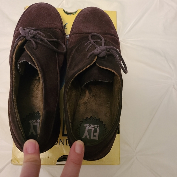 London Fly Suede Wedge size 37 - Picture 4 of 5